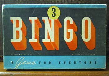 An Historic Bingo Game Box Cover