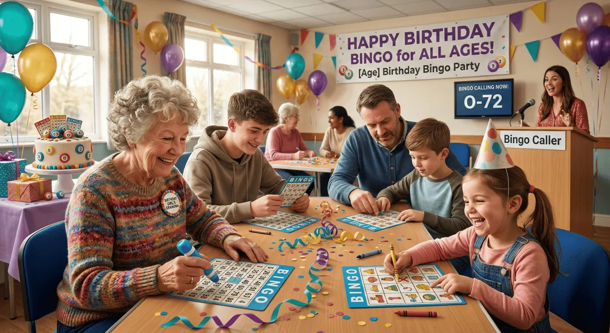 Making Bingo Birthday Ready for All Ages