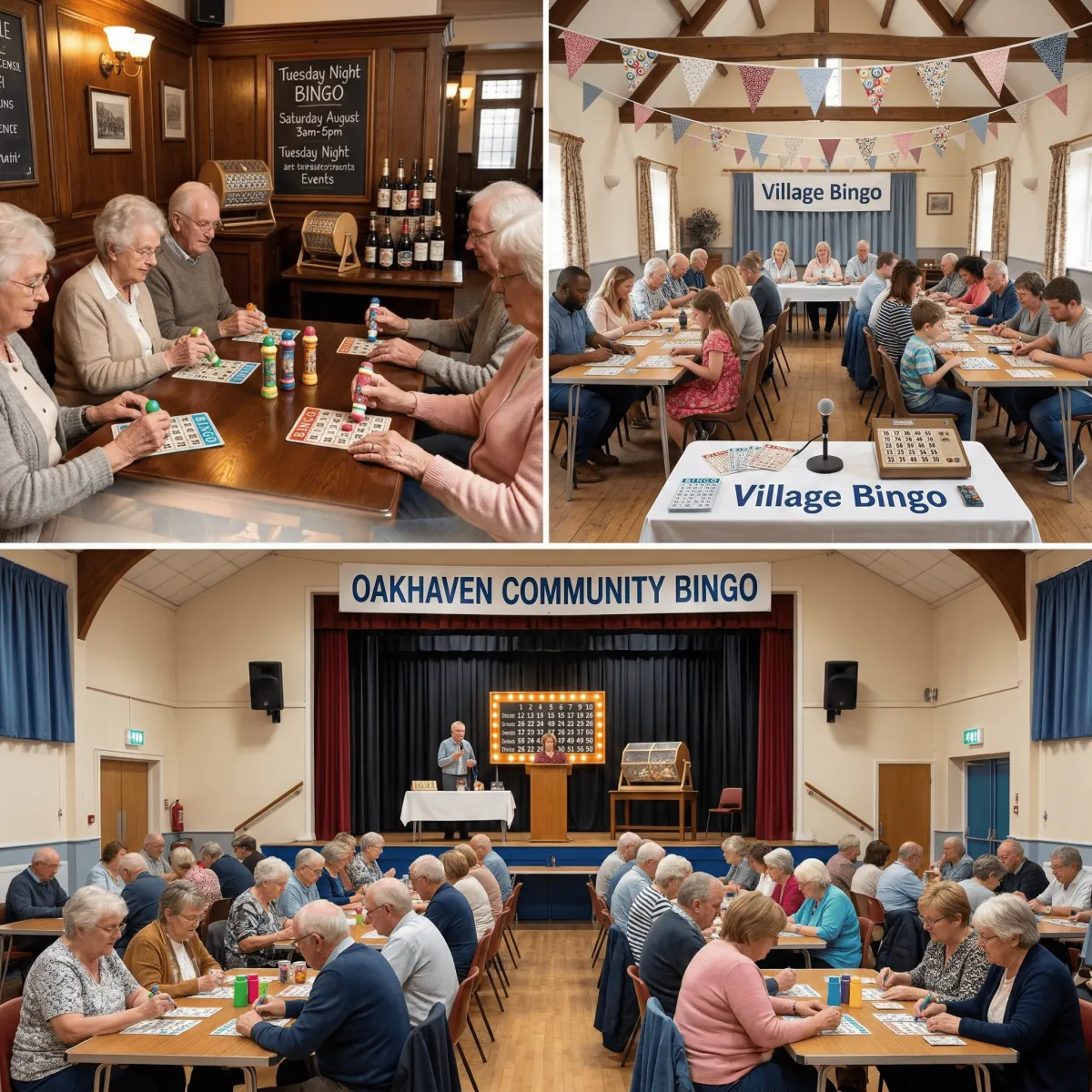 From the wood-panelled warmth of a local pub to the bunting-strung charm of a village hall, the best bingo calls don't just reflect the numbers, they reflect the room you're standing in.
