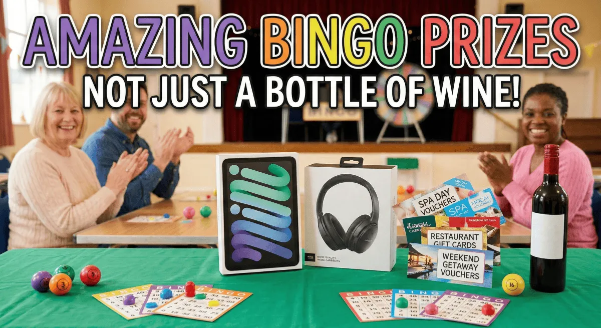 Amazing Bingo Prizes That Aren't Just a Bottle of Wine