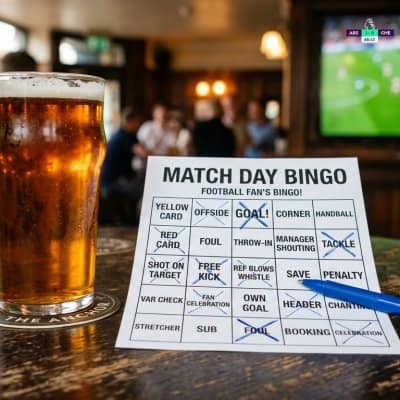 Football Bingo is the Secret to a Busy Pub during the Euros